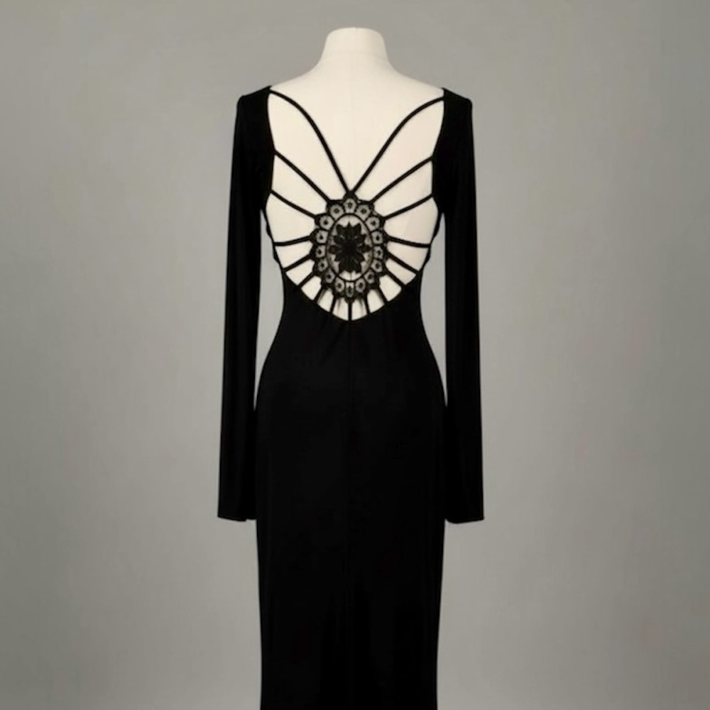 Incredible 90s Open Back Dress